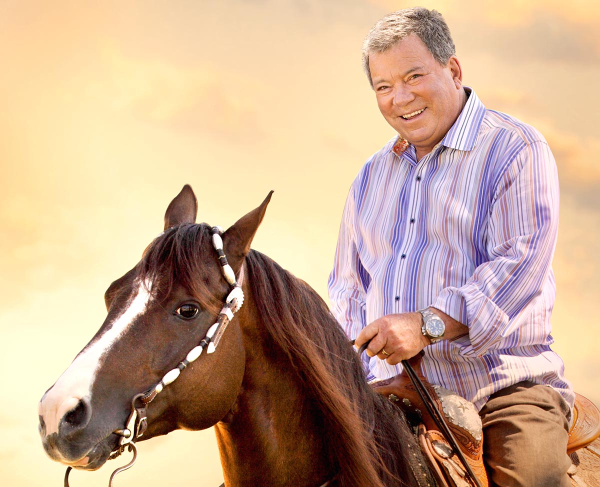 William Shatner - Horse Rider